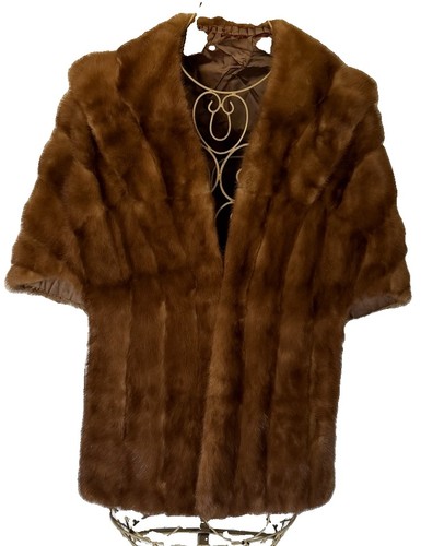 Real mink fur stole vintage - fur,