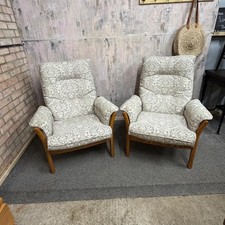 Pair Ercol Saville Armchairs