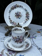 Paragon  Lavinia Trio's Fine Bone China - Coffee Cup Saucer Side Plate