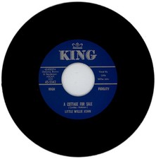 LITTLE WILLIE JOHN "A COTTAGE FOR SALE c/w I'M SHAKIN" 1960 R&B / NORTHERN SOUL
