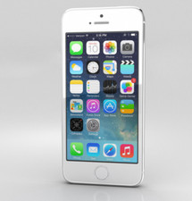 iPhone 5S 16GB Silver. WITH