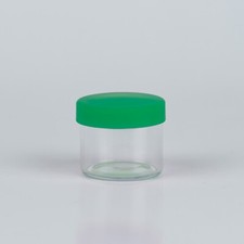 6ml glass jar - glass, w/