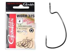 Gamakatsu Worm 325 Micro Game Offset Hooks for Smal Lures