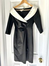 Kay Unger Black Sheath Mini