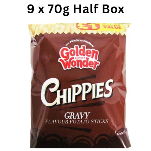 Golden wonder chippies gravy - golden, 9