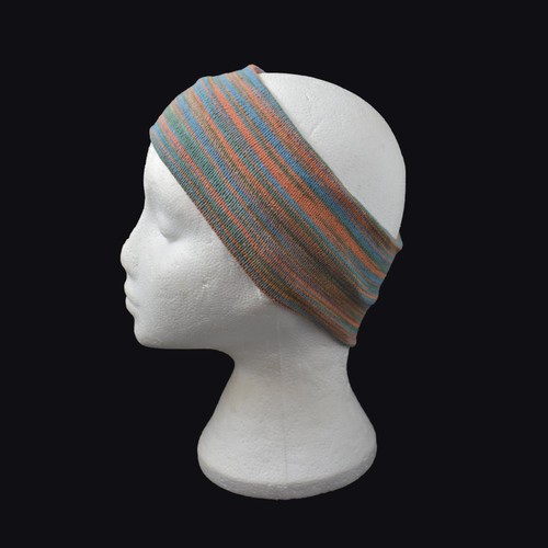 Striped cotton hair band fair - cotton,