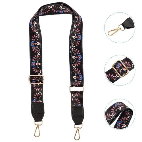 Vintage pattern banjo - vintage, strap