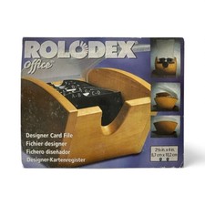 Rolodex Designer File Wooden