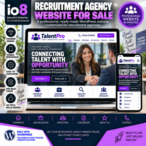 Recruitment agency website - recruitment,