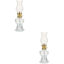  2 PCS Retro Oil Lamp Portable