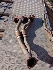 VW VR6 CORRADO EXHAUST MANIFOLDS + DOWN PIPE 2.8 2.9 AAA ABV MK3 GOLF