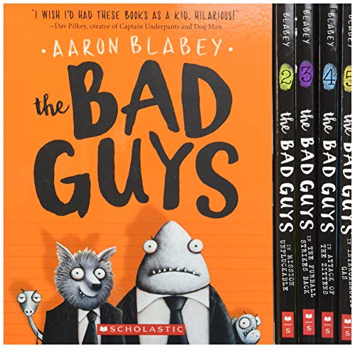 The bad guys box - set:, books