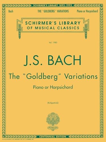 Goldberg variations bach - goldberg,