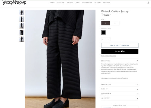 Yacco maricard pintuck cotton - yacco,