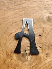 Metal Letter -A  Home Number 2" Tall small lettering Sign alphabet Home Business