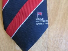 World University Games 1999 Tie by Herbert Textiles