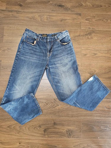 Mens blue jeans straight - blue,