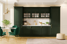 Fitted kitchen unit Moni green
