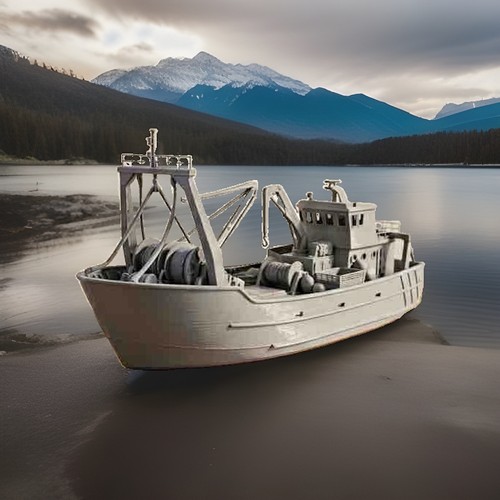 Trawler fishing boat - ,