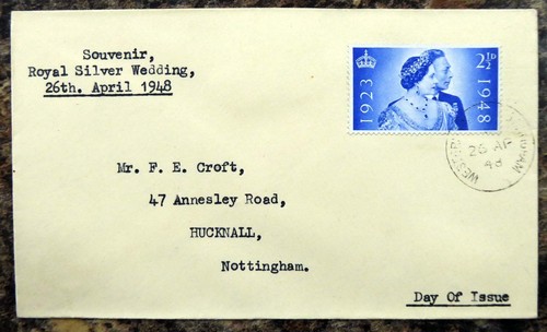 1948 silver wedding - gb,
