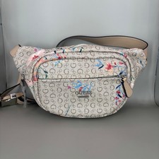Guess Logo Floral Print Fanny