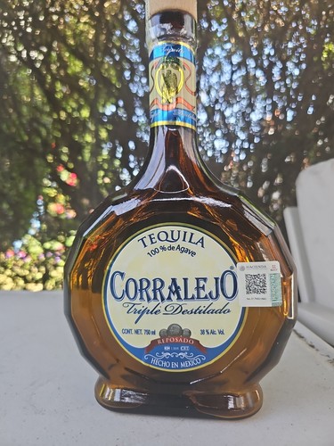 Empty tequila bottle - tequila,