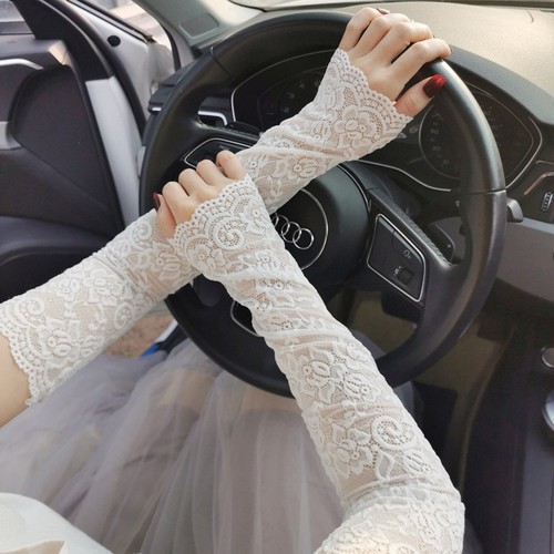 Women elegant long lace - women's,