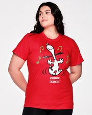 Zumba X Peanuts Unisex Tee -