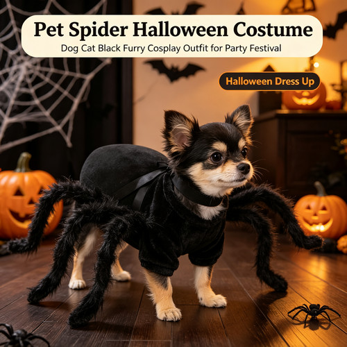Pet spider halloween - pet,