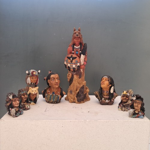 Native american indian - american, resin