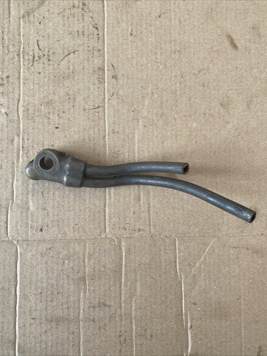 Vintage motorcycle oil pipe - motorcycle,