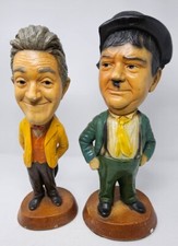 Laurel and Hardy Chalkware