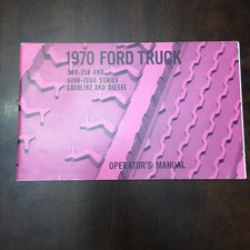 1970 Ford Truck 500-750 and
