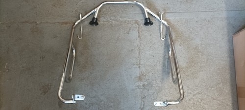 Vespa crash bars - no, drill