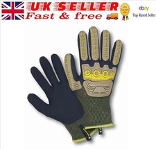 Treadstone Mens Clip Glove Garden Gloves Gripper Heavy Duty Neoprene Cuff  LARGE