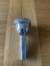 Unbranded Trombone Mouthpiece Large Shank Silver