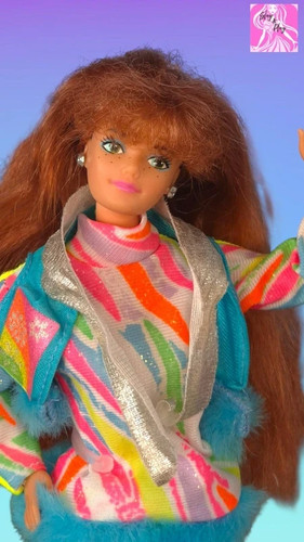 1990 barbie ski fun midge - fun, doll