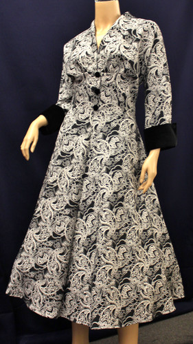 1940 50s ladies - classic, dress