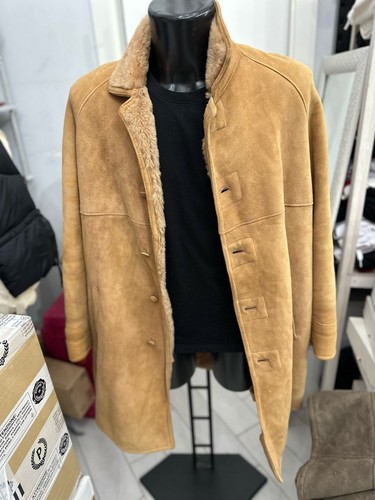 Babayaga shearling coat - coat, men