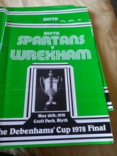 Blyth Spartans V Wrexham 1978