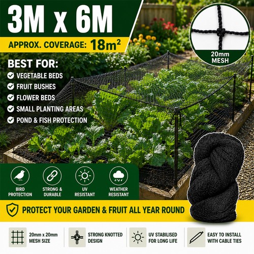 Garden netting black - garden,