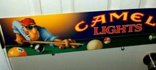 Joe Camel.Pool Hall Poster