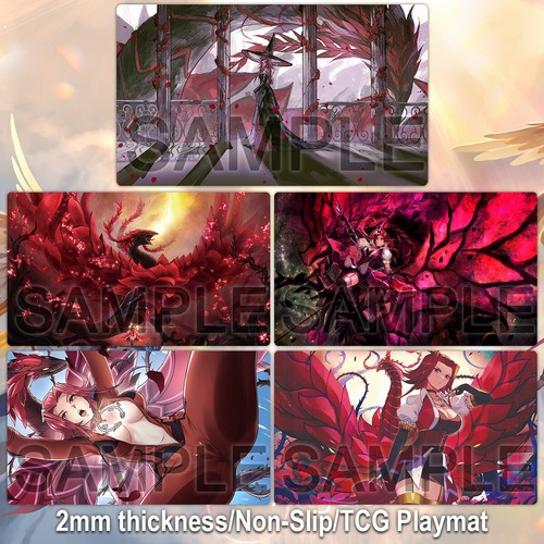 Playmat akiza - yu-gi-oh!,
