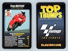 Troy Bayliss - MotoGP The Riders - 2004 Top Trumps Card