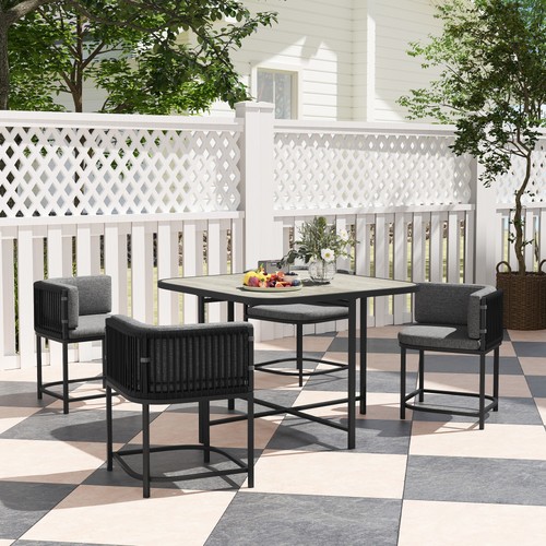 Seater rattan cube garden - rattan,