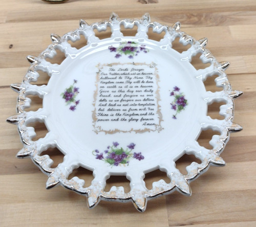 Vintage lefton china wall - 8",