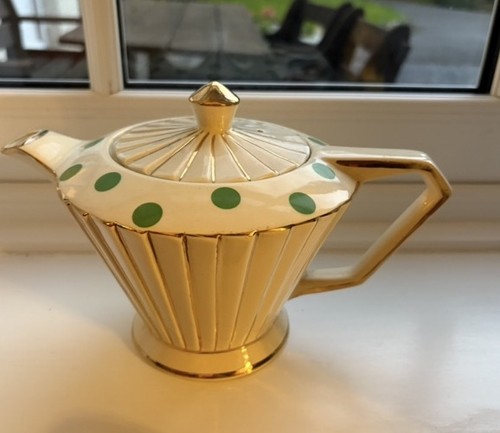 Vintage art deco teapot - art,