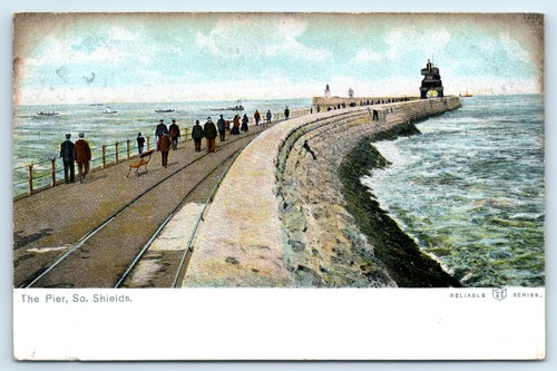 Postcard the pier south - postcard,