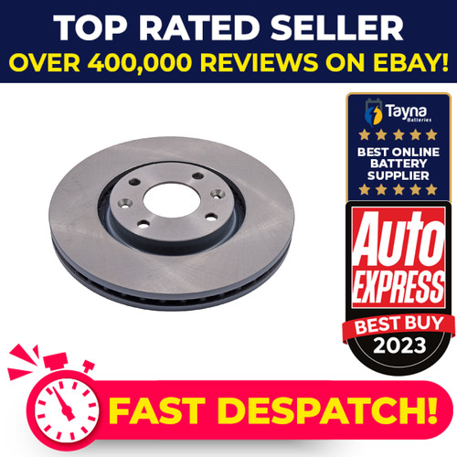 Brake discs pair vented - 2x,