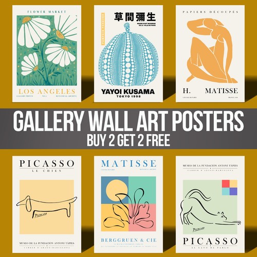 Matisse picasso wall - matisse,
